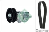 INA 529 0161 10 Set curea transmisie cu caneluri