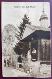Salutari din Jud. Neamt - Biserica de la Piatra Teiului - Calugareni - tip fotografie, animata, circulata la Iasi, Editura SOCEC, Necirculata, Piatra Neamt, Printata
