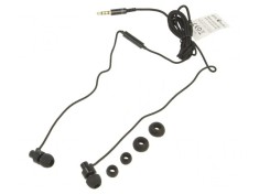 Căști In-Ear cu Microfon Negru Jack 3.5mm 1.2m 32&Omega;