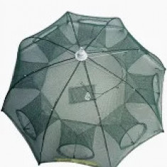 Capcana raci (Varsa) tip umbrela pentru raci si pestisori cu 8 intrari