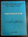 Ortodontie - M.rusu Valentina Scintei A.v.fratu Margareta Socol,547066