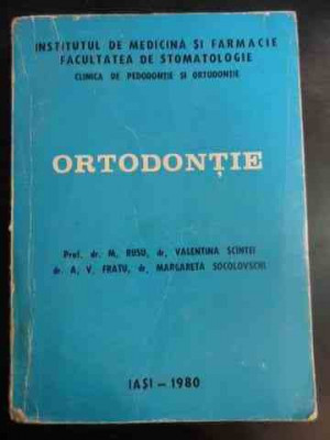 Ortodontie - M.rusu Valentina Scintei A.v.fratu Margareta Socol,547066 foto