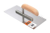 Gletiera inox Holzer 332, cu dinti de 6 mm, 27 x 13 cm