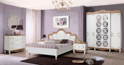 Dormitor Nellie Alb-Craft foto