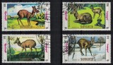 MONGOLIA 1990 - Caprioare / serie completa, Stampilat