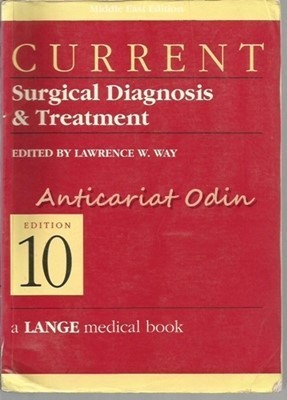 Current Surgical Diagnosis &amp;amp; Treatment - Lawrence W. Way foto
