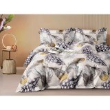 Cumpara ieftin Lenjerie de Pat 4 Piese - Bumbac Satinat - SUZ119