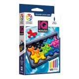 Smart Games , IQ Waves, joc de logica cu 120 de provocari, 6+ ani