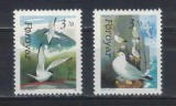 Set 2 timbre Insulele Feroe 1991 &ndash; Păsări marine (Chire și pescăruși) -A62