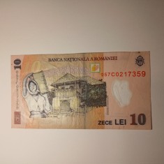 Di 162 Bancnota 10 lei 2005 circulata