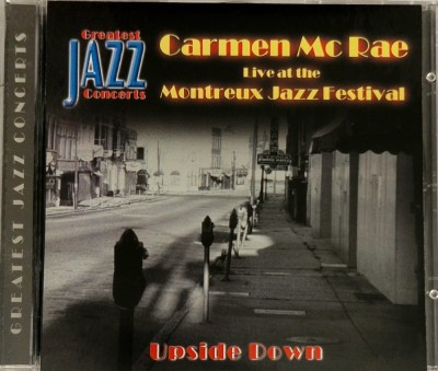 Carmen McRae &amp;lrm;&amp;ndash; Live At The Montreux Jazz Festival NM / NM cd muzica jazz Tim Cz Germania 2001 foto