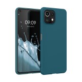 Husa pentru Xiaomi Mi 11 Lite 5G, Silicon, Verde, 54726.57, kwmobile, Carcasa