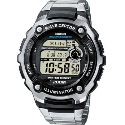 Ceas Barbati, Casio, WaveCeptor Radio Controlled WV-200RD-1A - Marime universala foto