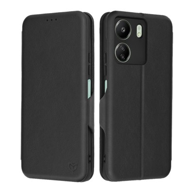 Husa 360&amp;Atilde;&amp;sbquo;&amp;Acirc;&amp;deg; Xiaomi Redmi 13C 4G Techsuit Safe Wallet Plus, negru foto