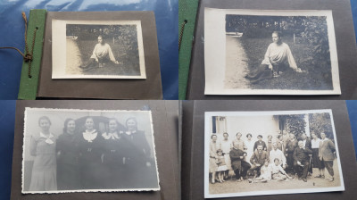 D801-Album foto familie cu copii Germania anii 1930 cca 53 bucati. foto