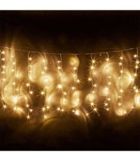 Perdea LED-uri 330 IP44 alb cald 5m 3.6W REBEL