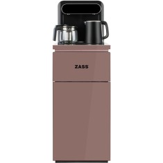 Dozator de apa de podea multifunctional Zass ZWD 23 WF, Putere incalzire 1350 W, Filtrare in 5 trepte, Apa calda/rece, Maro deschis
