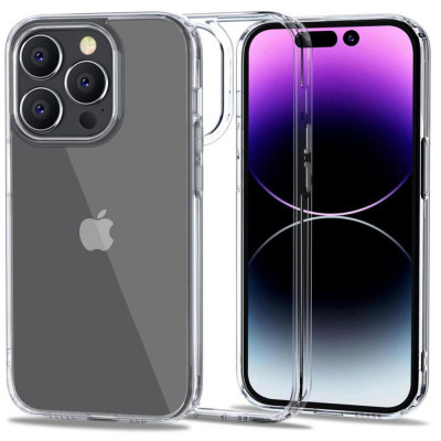 Husa Tech-Protect FlexAir Hybrid pentru Apple iPhone 14 Pro Max Transparent foto