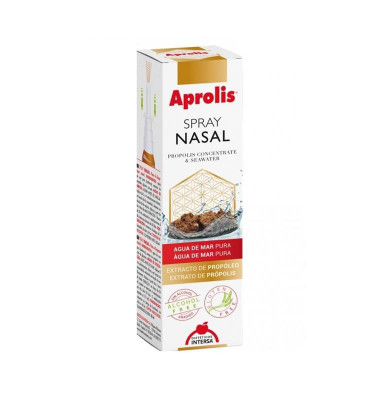 Spray Nazal cu Extract de Propolis si Apa de Mare 20ml Aprolis foto