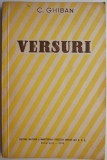 Versuri C. Ghiban - Carte de Poezie Beletristica