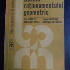 Bazele Rationamentului Geometric - Dan Branzei Eugen Onofras Sebastian Anita Gheorghe,542963