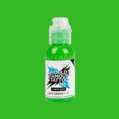 Tusuri Tatuaje - Culori WORLD FAMOUS 30 ml - Light Green 1