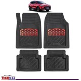 Covorase TeamCar&reg; Tip Tavita Compatibile MG EHS Mk1 Plug-in Hybrid (2020&ndash;2025) -red, Cauciuc