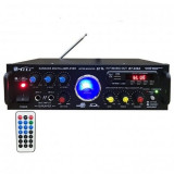 Amplificator audio cu Bluetooth BT-339A de tip statie 2x30W ideal pentru Karaoke