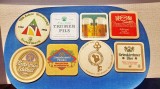 D375-Lot 8 Reclame Bere vintage carton gros Europa de Vest stare buna.