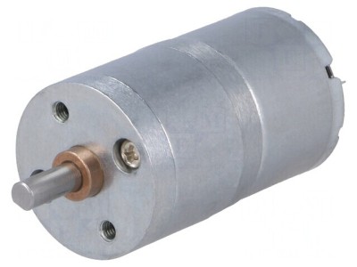 Motor DC cu Transmisie 2-7.5V 600mA Ax Crestătură D 99:1 foto