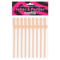 Set 9 Paie de baut, Lovetoy, Willy Straws