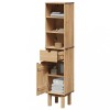 VidaXL Dulap de baie &quot;OTTA&quot;, 35x30x159 cm, lemn masiv de pin 4013459