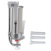 VidaXL Mașină de umplut c&acirc;rnați verticală manuală din oțel inoxidabil, 3,5 l 50135