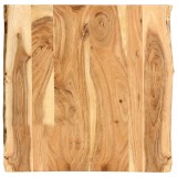 VidaXL Blat de masă, 58x(50-60)x2,5 cm, lemn masiv de acacia