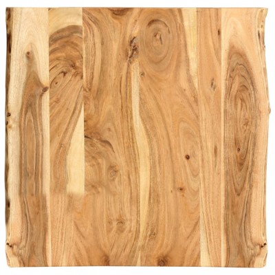 vidaXL Blat de masă, 58x(50-60)x2,5 cm, lemn masiv de acacia foto