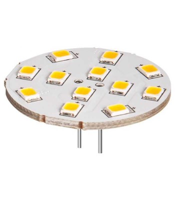 Bec LED G4 123&amp;deg; 2W 12V alb cald 3000K 230lm Goobay 30586 foto