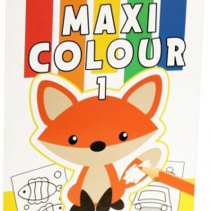 Carte de colorat Maxi Colour (Vol. 1) - Paperback brosat - Europrice