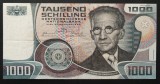 Cumpara ieftin Bancnota 1000 SCHILLING - AUSTRIA, anul 1983 *cod 209 = stare excelentă !