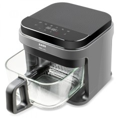 Airfryer Friteuza cu aer cald ZASS ZAF 09 culoare Gri 1200W, 5,5L - RESIGILAT