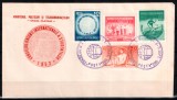 Romania 1952, LP 329, Uniunea Internationala a Studentilor, FDC. Plic PRIMA ZI. RAR!