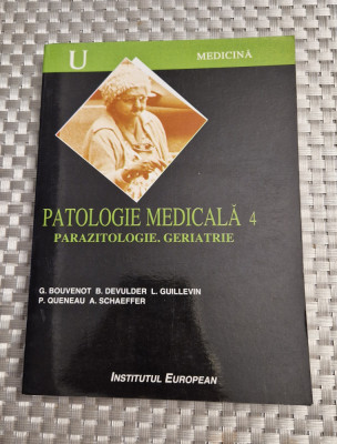 Patologie medicala 4 parazitologie geriatrie G. Bouvenot foto