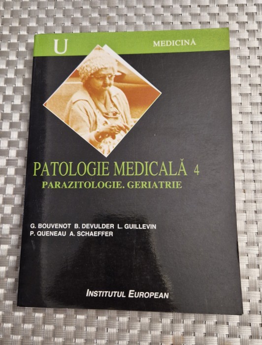 Patologie medicala 4 parazitologie geriatrie G. Bouvenot