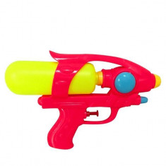 Pistol cu apa pentru copii, 22 cm, rosu/galben foto