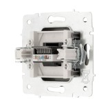 Priză date 1xRJ45 Cat6e gri deschis Vesna - LEZARD