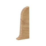 Terminatie pentru plinta, stanga / dreapta, Vilo Flex 521, PVC, stejar antic, 55 x 22 mm, 2 buc / set