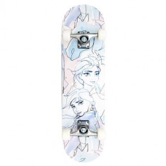 Skateboard Seven Big Wooden Watercolor, Frozen