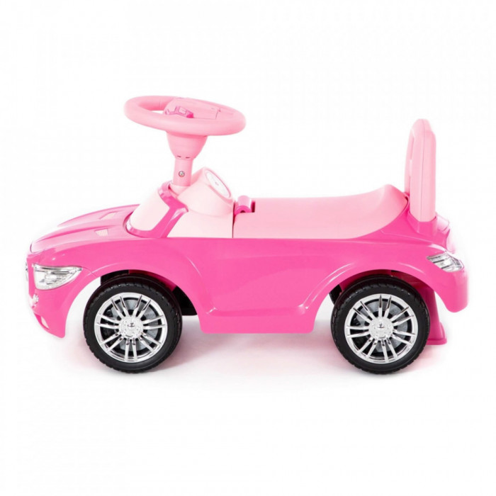 Mașinuță - Supercar, roz, fară pedale, 66x28.5x30 cm, 1-3 ani, Băieți