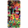 Husa silicon pentru Apple Iphone 8 Plus, Abstract Colorful Shapes