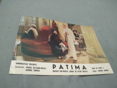 RECLAMA FILM PATIMA VECHI PERIOADA COMUNISTA foto