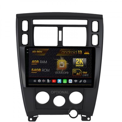 Navigatie Hyundai Tucson (2006-2013), Android 13, V-Octacore 4GB RAM + 64GB ROM, 10.36 Inch - AD-BGV10004+AD-BGRKIT200B foto